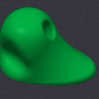 Chân Cắm Bút Hình Khối Blob