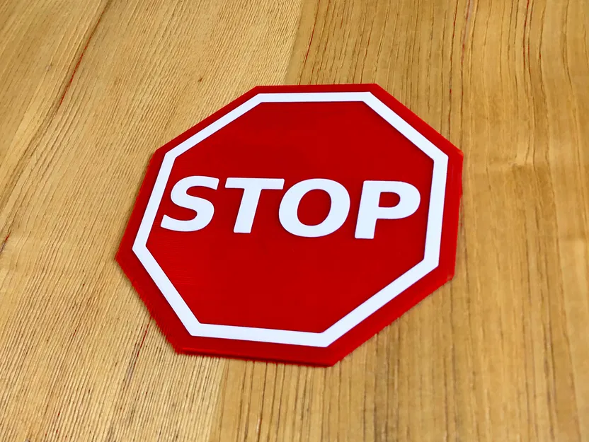 Biển Báo Dừng (Stop Sign) Đổi Màu - Image 1