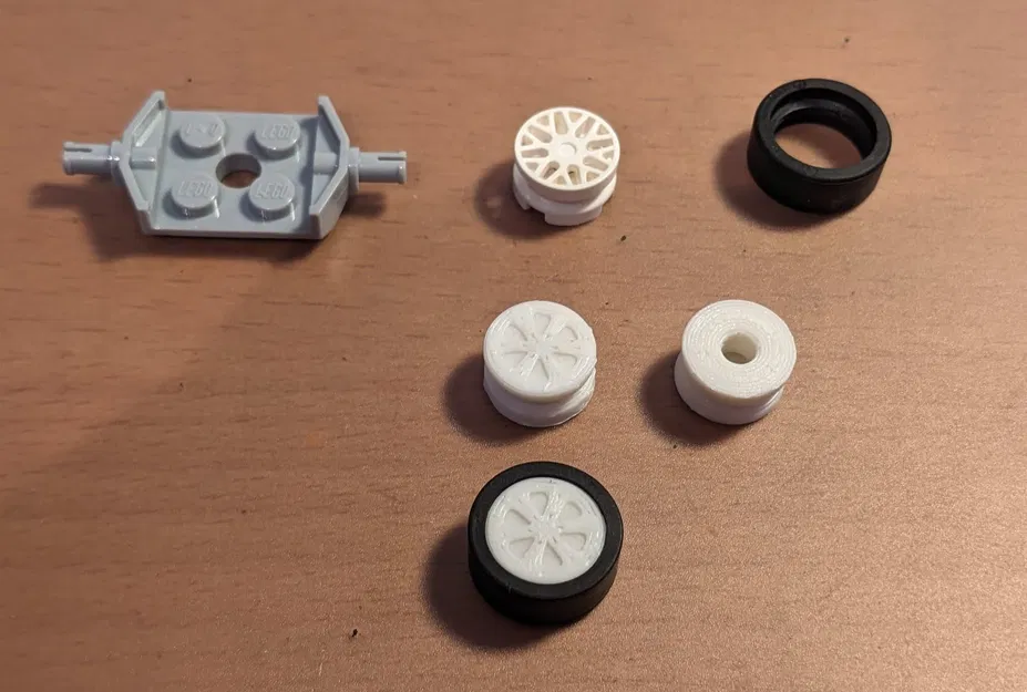 Bánh Xe Thay Thế LEGO 93595 - Image 3