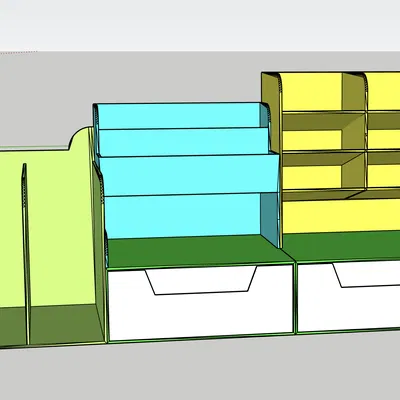 ORGANIZZATORE GT141 - Giá Đựng Bút Văn Phòng Tiện Lợi