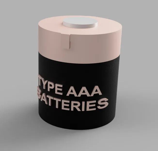 Hộp Đựng Pin AAA - Porta Batterie AAA - Image 1