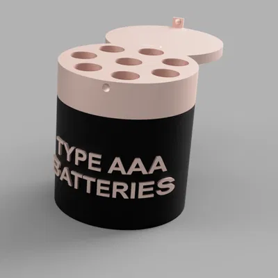 Hộp Đựng Pin AAA - Porta Batterie AAA