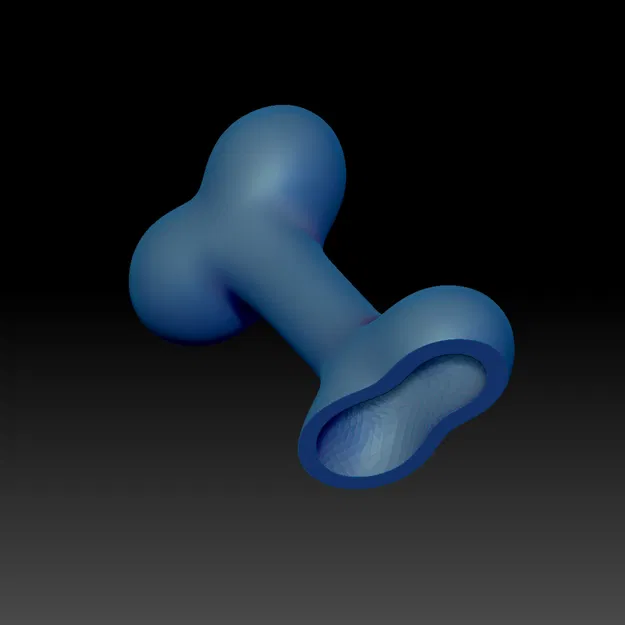 Mô Hình 3D Xương Chó Trang Trí Độ Phân Giải Cao - Image 2