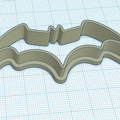 Khuôn Cắt Bánh Hình Dơi (02cm - 10cm)