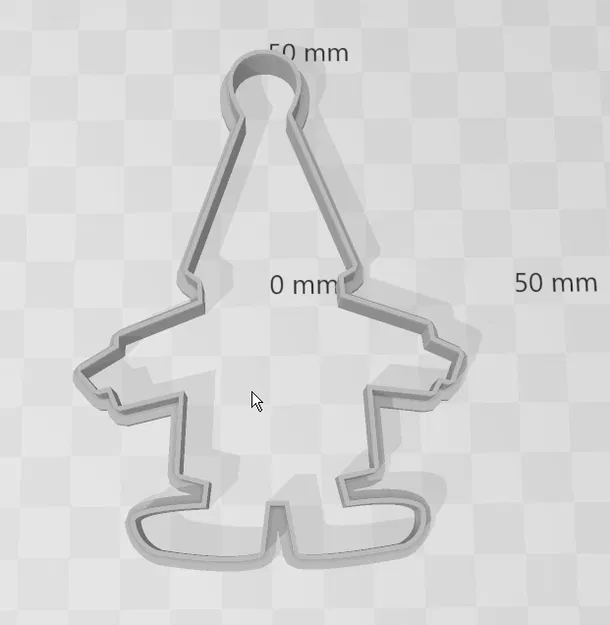 Khuôn Cắt Bánh Giáng Sinh Gnome 02cm - 10cm - Image 1