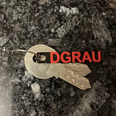 Móc Khóa Tối Giản (Có Thể Tùy Chỉnh)