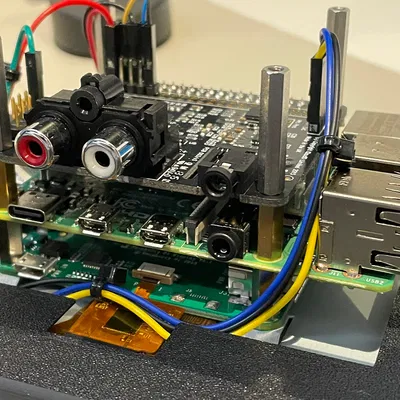 Vỏ Raspberry Pi 4 Media Streamer cho Plexamp