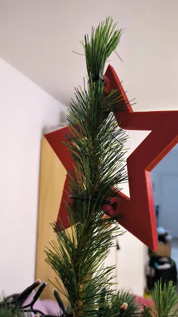 Ngôi Sao Trang Trí Cây Thông Noel - Image 2