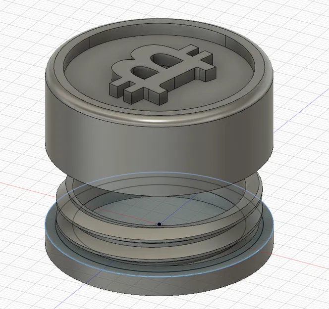 Hộp Quà Bitcoin In 3D Độc Đáo - Image 1