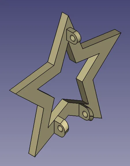 Ngôi Sao Trang Trí Cây Thông Noel - Image 2