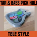 Hộp Đựng Pick Guitar Tele: Tô In 3D Cho Pick Guitar & Bass - Thumbnail 1