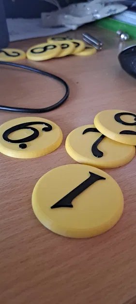 Bộ Số Nam Châm Gắn Bảng - Image 1