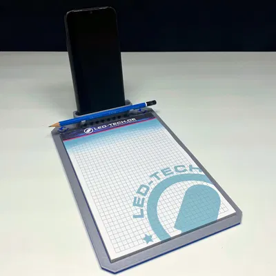 MEETINGmate: Giá đỡ sổ DIN A5 + Hộp âm thanh + Giá cắm bút