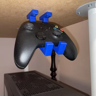 Giá Treo Tay Cầm Xbox - Gắn Dưới Bàn Bằng Vít Có Dây