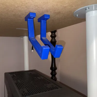 Giá Treo Tay Cầm Xbox - Gắn Dưới Bàn Bằng Vít Có Dây