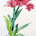 Móc Treo Trang Trí Hoa Amaryllis - Thumbnail 2