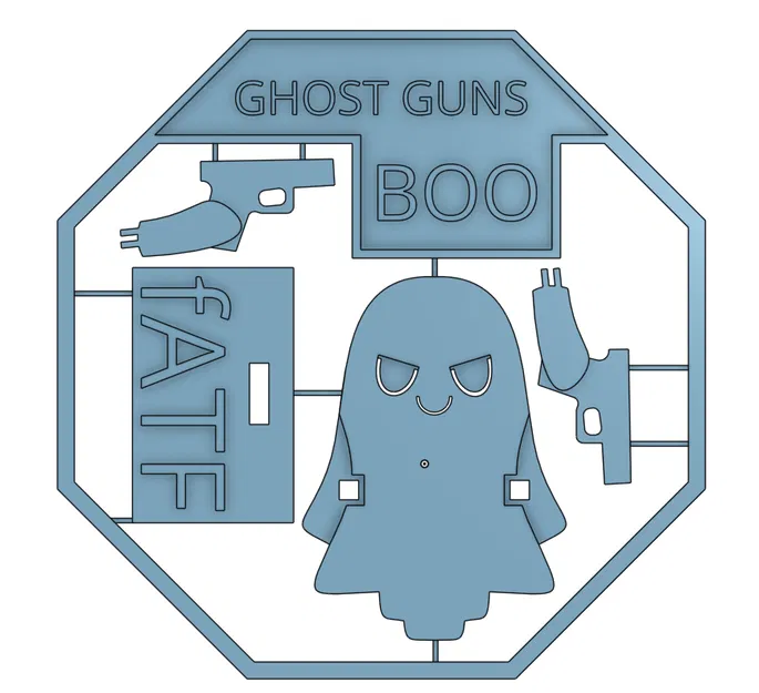 Đồ chơi Ghost Guns lắp ráp - Image 1