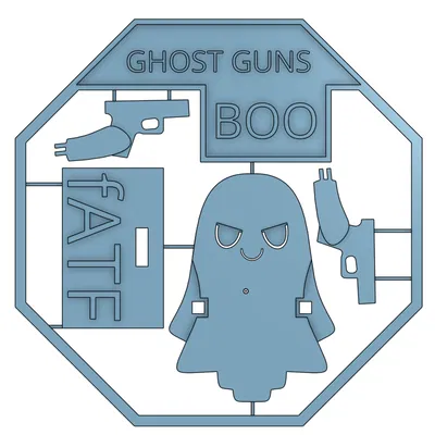 Đồ chơi Ghost Guns lắp ráp