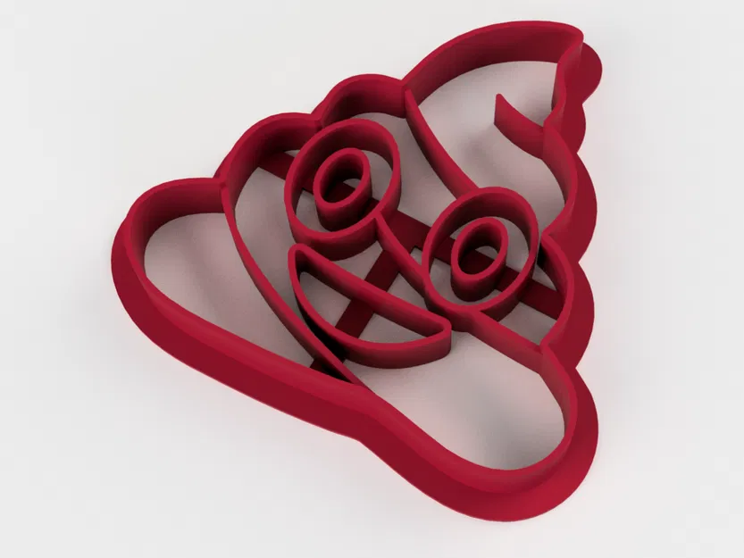 Khuôn Cắt Bánh Quy Hình Emoticon Phân - Image 2