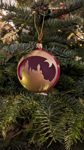 Phụ kiện Giáng Sinh Harry Potter: Hình bóng Hogwarts - Image 2