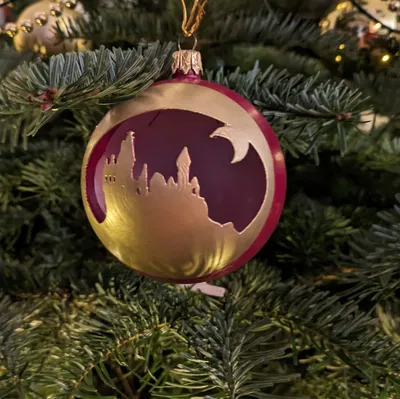 Phụ kiện Giáng Sinh Harry Potter: Hình bóng Hogwarts