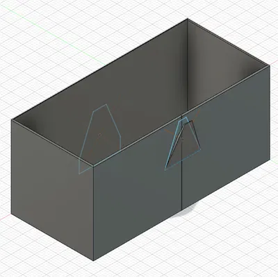 Hộp Phía Sau Hộp Trưng Bày