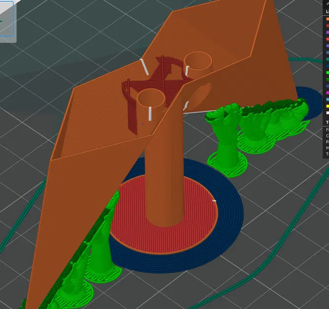 Ngôi sao Giáng sinh có đèn LED trên trụ - Image 4