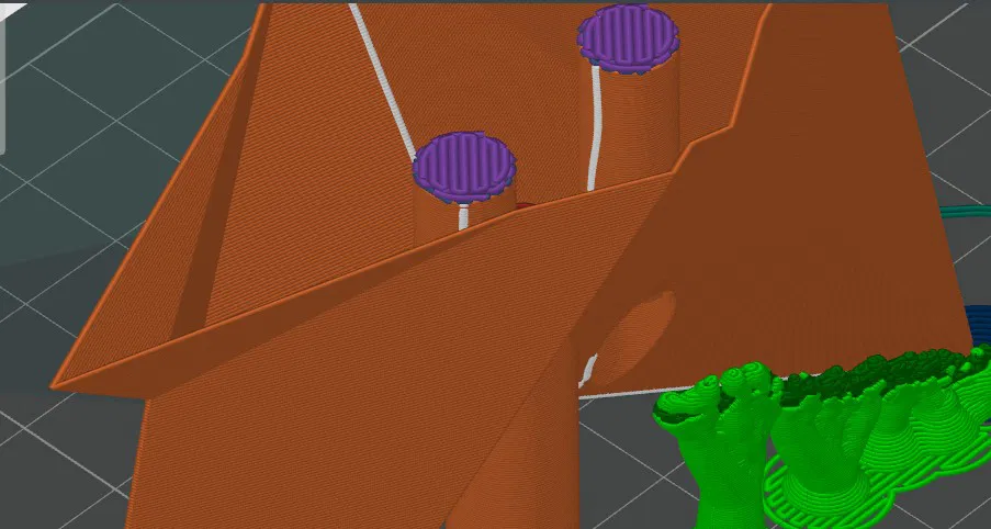 Ngôi sao Giáng sinh có đèn LED trên trụ - Image 5