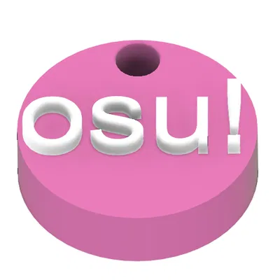 Móc Trang Trí "osu ordainment"