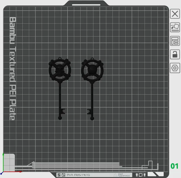 Chìa Khóa Bộ Xương Hình Đầu Lâu Và Xương Chéo Cho Hầm Ngục Hoặc Kho Báu Cướp Biển - Image 5