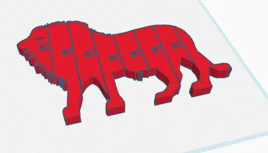 Sư tử có khớp nối - Image 2