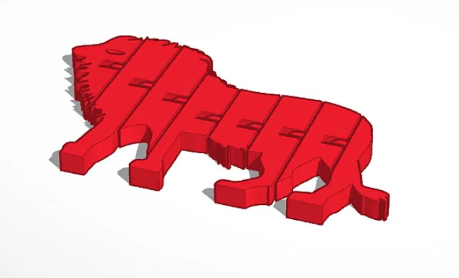 Sư tử có khớp nối - Image 3