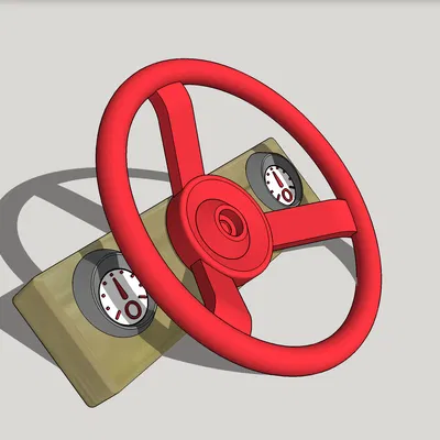 Đồng hồ Tốc độ và Vòng tua cho Vô lăng Đồ chơi Trẻ em / Cháu