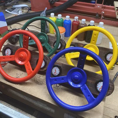 Đồng hồ Tốc độ và Vòng tua cho Vô lăng Đồ chơi Trẻ em / Cháu