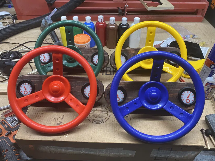 Đồng hồ Tốc độ và Vòng tua cho Vô lăng Đồ chơi Trẻ em / Cháu - Image 4