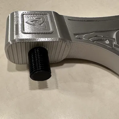 Rìu Viking Có Tay Cầm (Không Cần Keo)