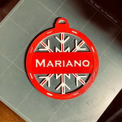 Châu Giáng Sinh Đổi Màu Theo Tên (Thêm Tên Bằng Slicer)