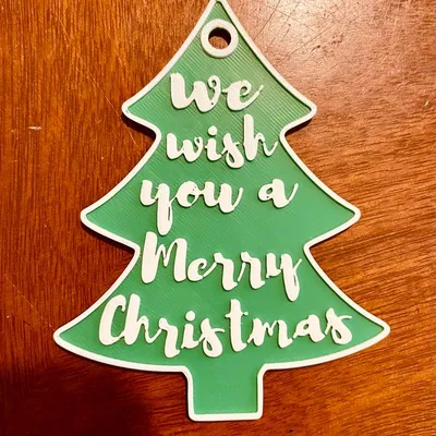 Cây Thông Noel Đa Sắc Vui Vẻ (Dài 10 cm)