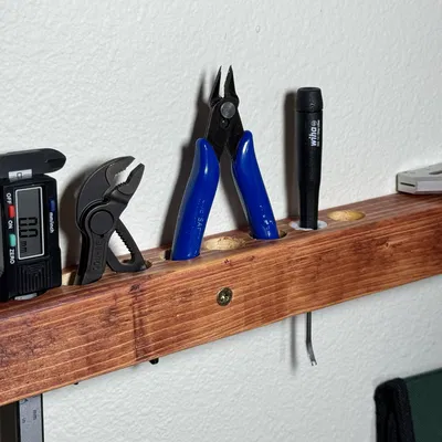 Insert cho Hộp Đựng Đồ Nghề Bằng Gỗ (Lỗ 3/4 inch - Kèm File Fusion 360)