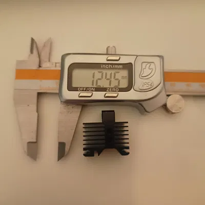 STL Tản Nhiệt Giả Lập Bambu Đơn Giản