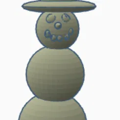 Người Tuyết - Mẫu In 3D