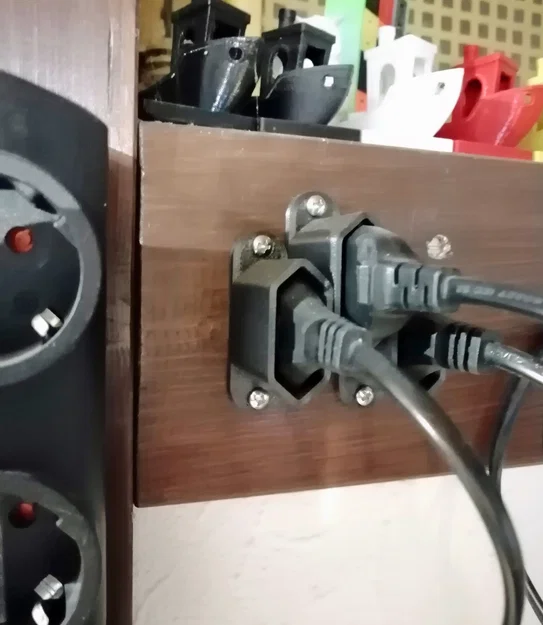 Giá Đỡ Ổ Cắm Kiểu C Treo Tường - Image 3