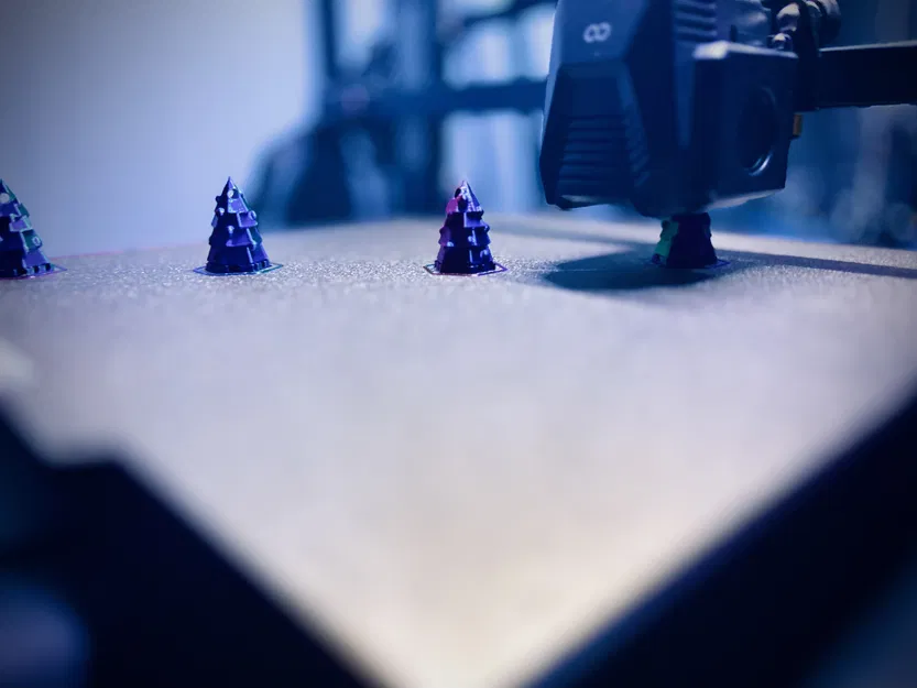 Móc khóa cây thông Noel đơn giản - Image 2