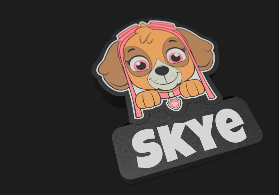 Đèn Ngủ Skye Phi Đội Bay Nhí 3D - Image 4