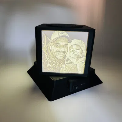 Hộp đèn ảnh Lithophane