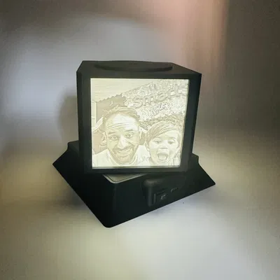 Hộp đèn ảnh Lithophane