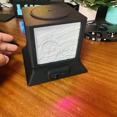 Hộp đèn ảnh Lithophane