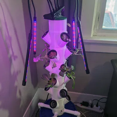 Tháp Thủy Canh Module Nâng Cấp - Gọn Hơn & Ổn Định Hơn