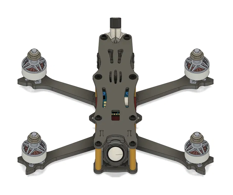 Micro Wrex 3-3.5: Khung Máy Đa Dụng Cho Drone FPV - Image 5