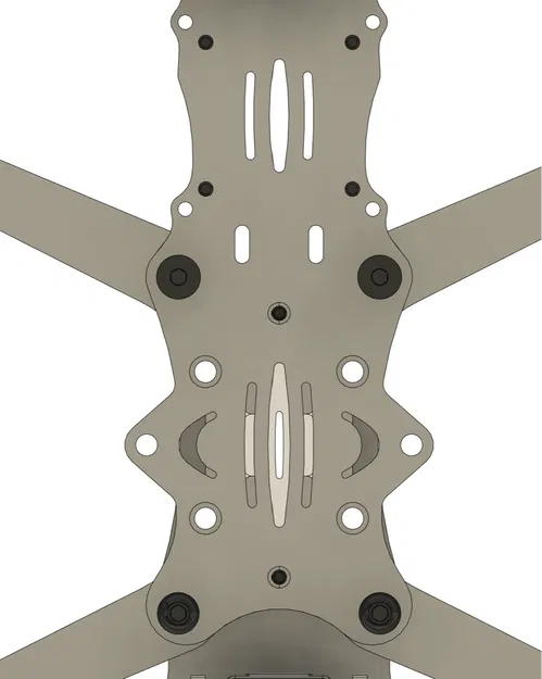 Micro Wrex 3-3.5: Khung Máy Đa Dụng Cho Drone FPV - Image 8